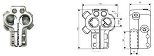 Zacisk transformatora  TOGA 1/M20 (BK - 1115-811-120-350/004